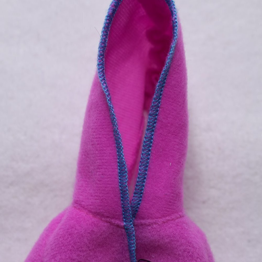 Vintage Mattel Barbie Doll Long Pink Hooded Bath Rope 5" - Picture 2 of 6